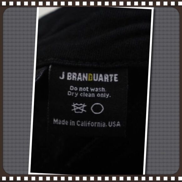 J Brand Duarte Black Skinny Leg Jeans 24 - Picture 6 of 7